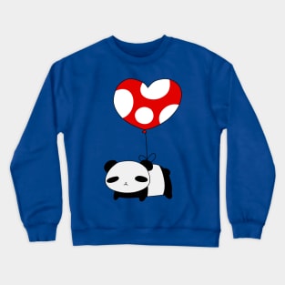 Heart Balloon Panda Crewneck Sweatshirt